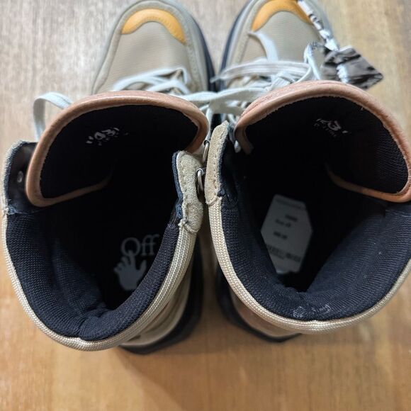 Off-White Virgil Abloh Sneaker Hiking Boot Size 43 Arrow Motif Deadstock - Picture 7 of 16